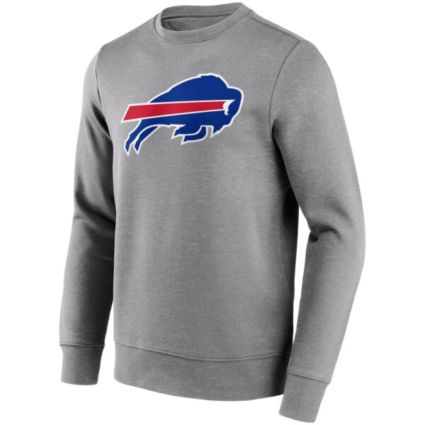 Buffalo Bills Neutral Colour Logo Crew Sweatshirt - Mens - Big & Tall