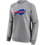 Buffalo Bills Neutral Colour Logo Crew Sweatshirt - Womens