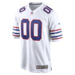 Buffalo Bills Nike Alternate Game Jersey - White - Custom - Mens