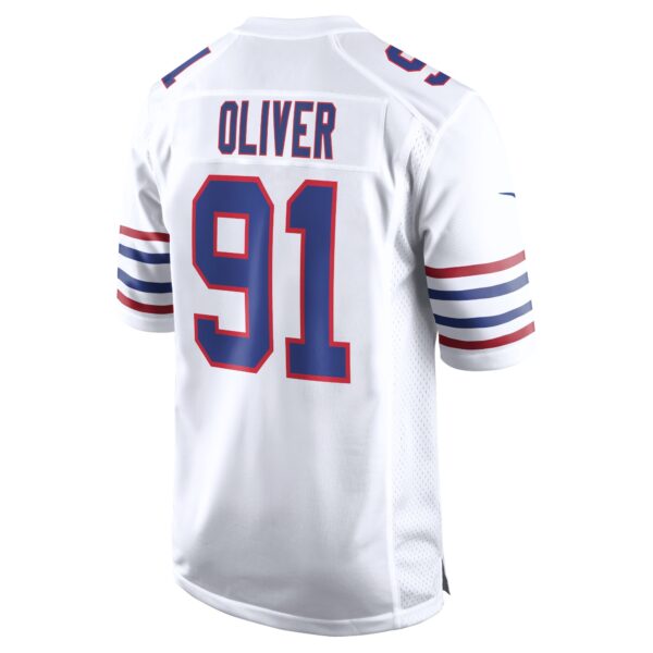 Buffalo Bills Nike Alternate Game Jersey - White - Ed Oliver - Mens - Image 2