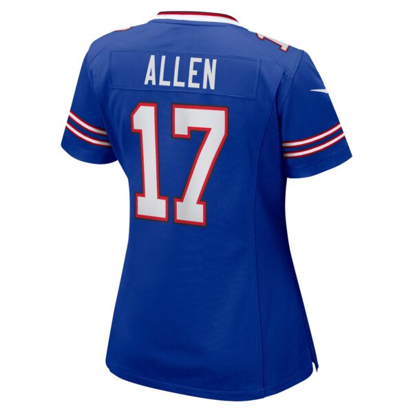 Buffalo Bills Nike Home Game Jersey - Royal Blue - Josh Allen - Womens - Image 2