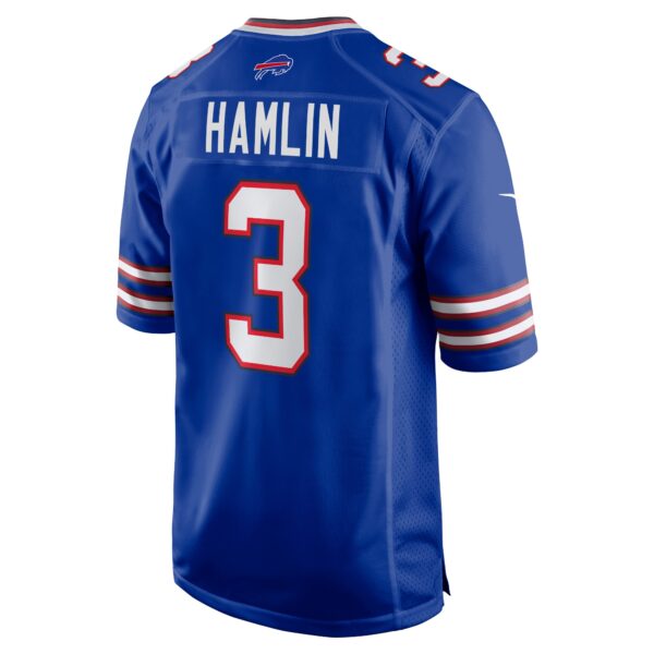 Buffalo Bills Nike Home Game Jersey - Royal - Damar Hamlin - Mens - Image 2