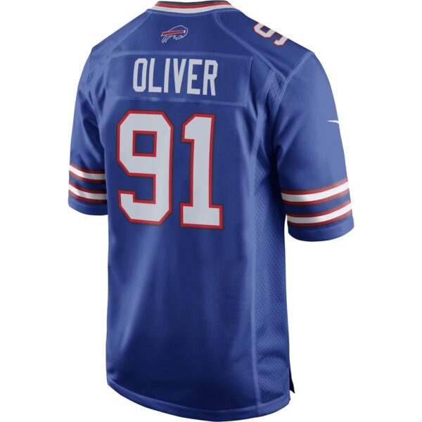 Buffalo Bills Nike Home Game Jersey - Royal - Ed Oliver - Mens - Image 2
