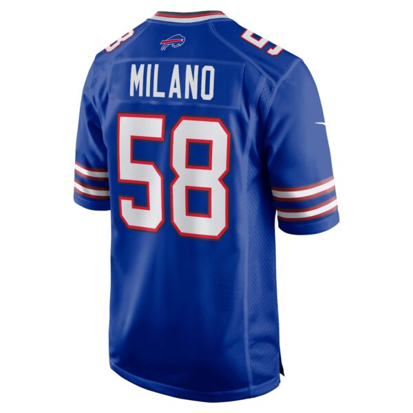 Buffalo Bills Nike Home Game Jersey - Royal - Matt Milano - Mens - Image 2