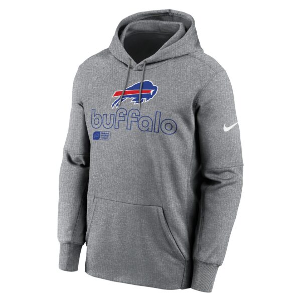 Buffalo Bills Nike Performance Fleece Pullover Hoodie - Mens - Image 2