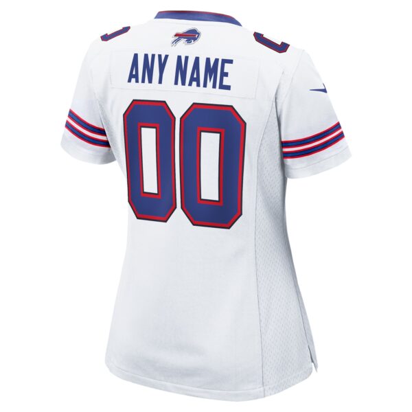 Buffalo Bills Nike Road Game Jersey - Custom - Womens - Image 3