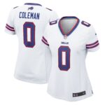 Buffalo Bills Nike Road Game Jersey - White - Keon Coleman - Womens