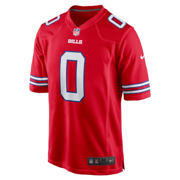 Buffalo Bills Nike Secondary Alternate Game Jersey - Red - Keon Coleman - Mens - Image 2
