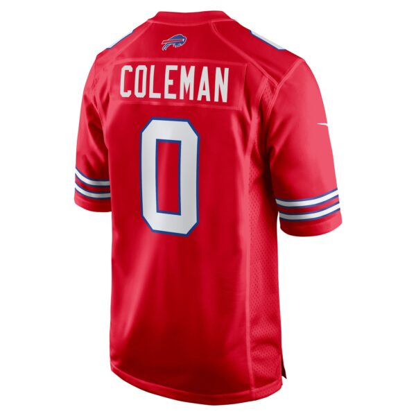 Buffalo Bills Nike Secondary Alternate Game Jersey - Red - Keon Coleman - Mens - Image 3