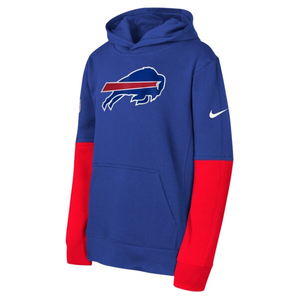 Buffalo Bills Nike Team Issue Pullover Hoodie - Youth - Image 2