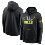 Buffalo Bills Nike VOLT Pullover Fleece Hoodie - Mens