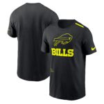 Buffalo Bills Nike VOLT Short Sleeve Dri Fit Cotton T-Shirt - Mens