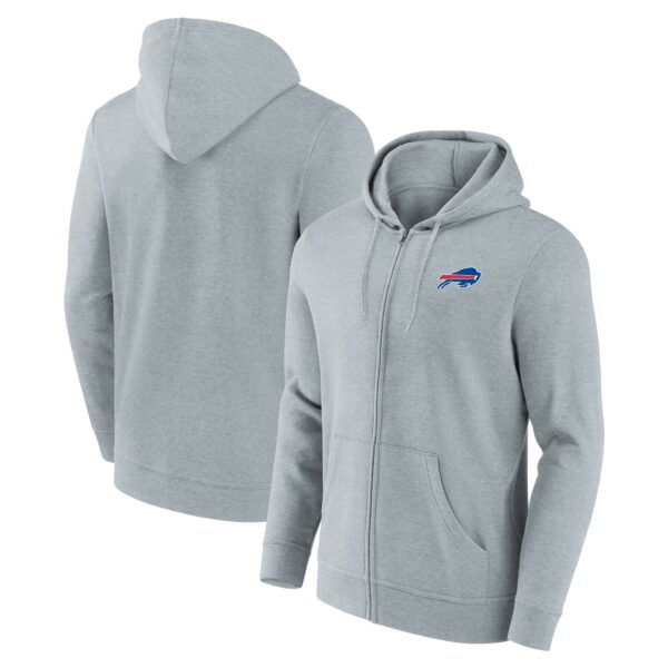 Buffalo Bills Primary Logo Full Zip Hoodie - Mens