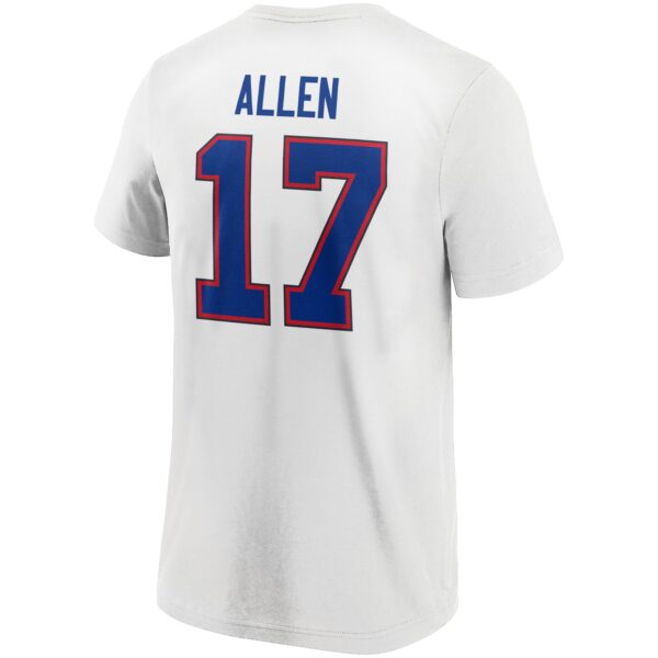 Buffalo Bills Road Name & Number T-Shirt - Josh Allen - Mens - Big & Tall - Image 2