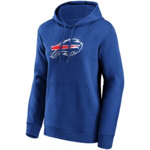 Buffalo Bills Splatter Graphic Hoodie - Womens
