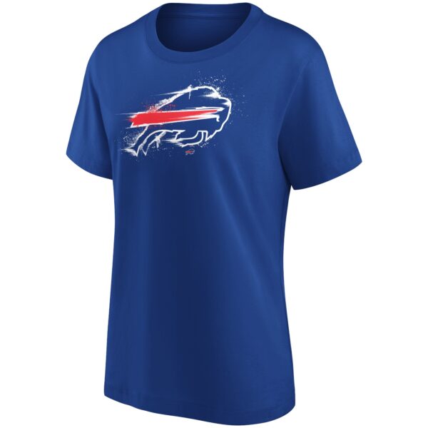 Buffalo Bills Splatter Graphic T-Shirt - Womens