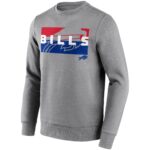 Buffalo Bills Square Off Crew Sweatshirt - Mens