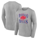 Buffalo Bills True Classics Playabilty Long Sleeve T-Shirt - Mens