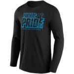 Carolina Panthers Facemask Iconic Hometown Graphic Long Sleeve T-Shirt - Mens