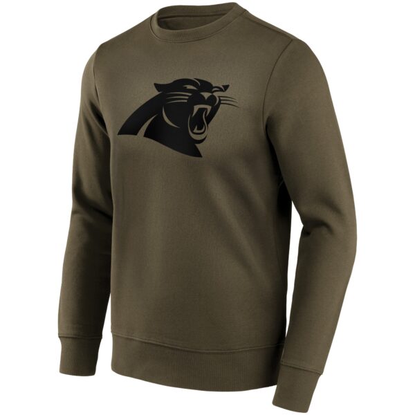 Carolina Panthers Fashion Preferred Logo Crew Sweatshirt - Big & Tall - Mens - Image 2