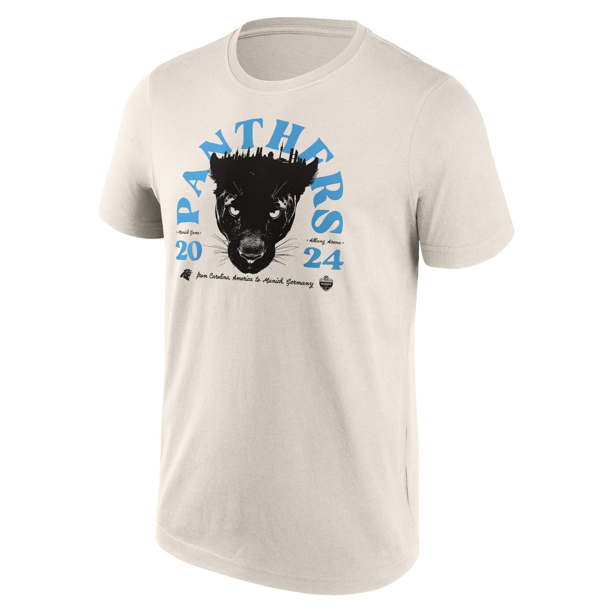 Carolina Panthers Hometown to Munich T-Shirt - Mens - Image 2