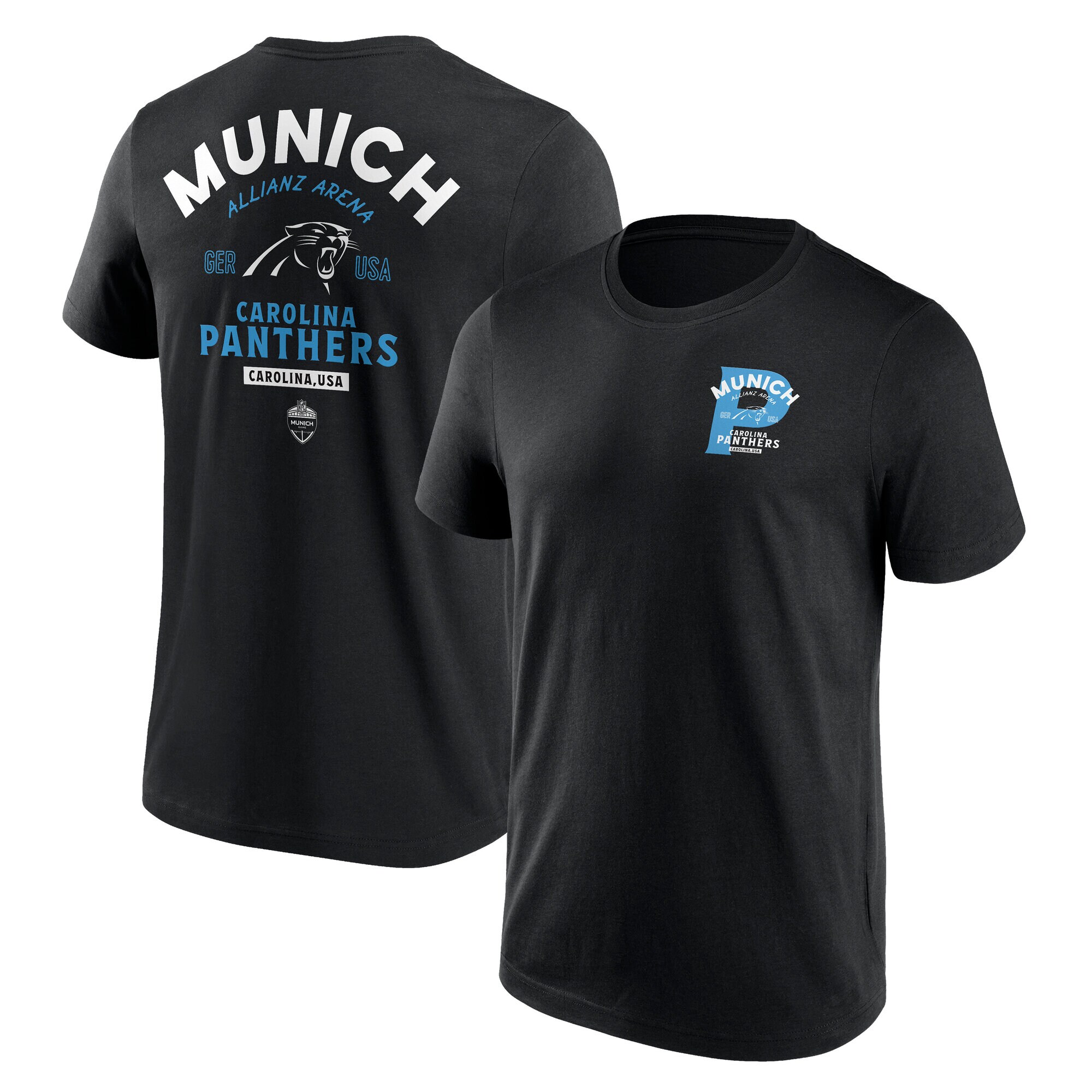 Carolina Panthers International Games Festival Graphic T-Shirt - Mens