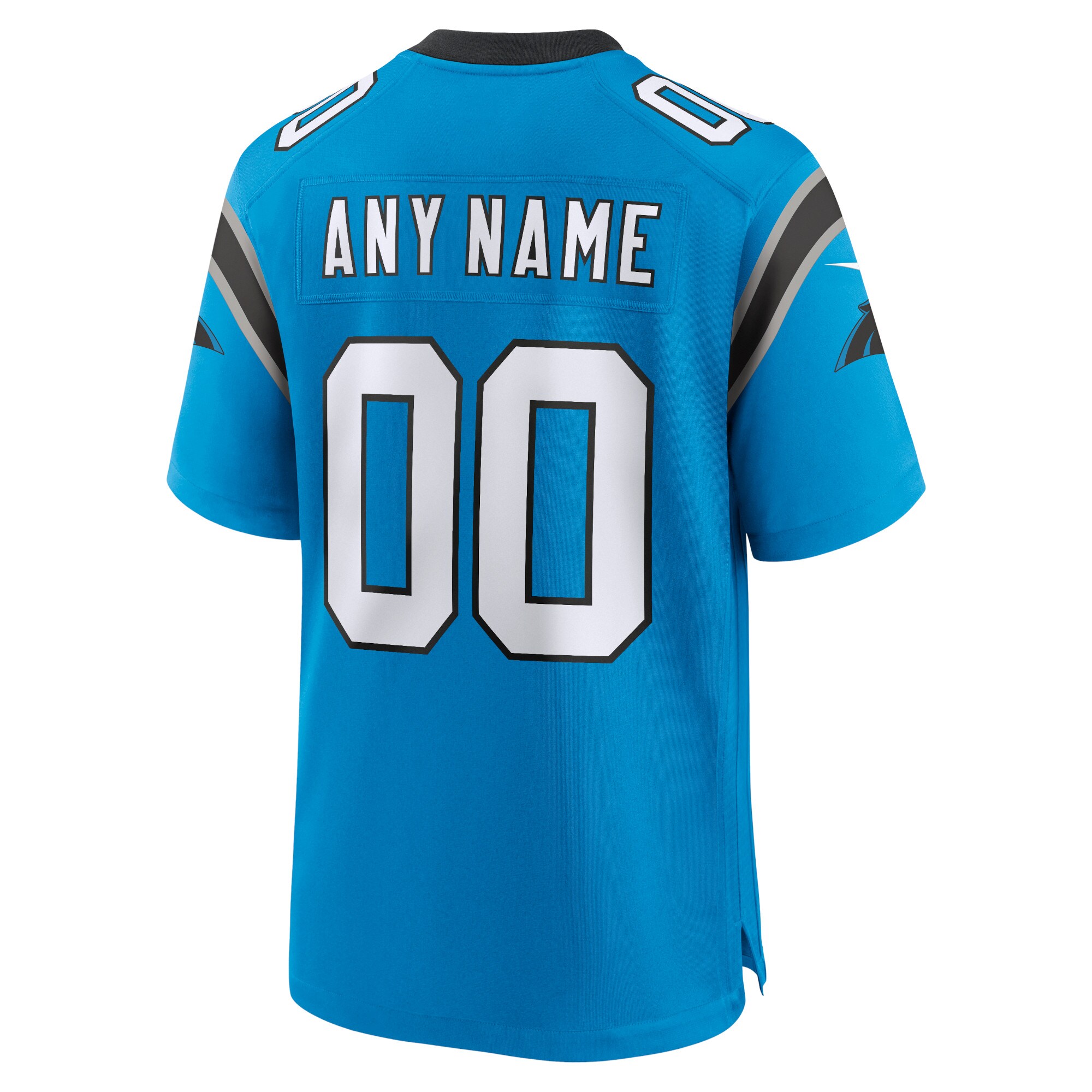 Carolina Panthers Nike Alternate Game Jersey - Custom - Mens - Image 2