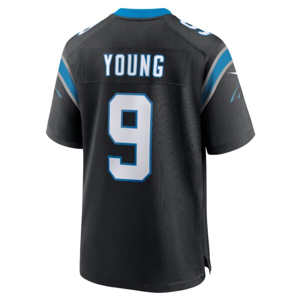 Carolina Panthers Nike Home Game Jersey - Black - Bryce Young - Mens - Image 2
