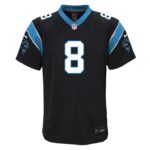 Carolina Panthers Nike Home Game Jersey - Black - Jaycee Horn - Youth