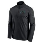 Carolina Panthers Nike Logo Pacer Half Zip - Mens