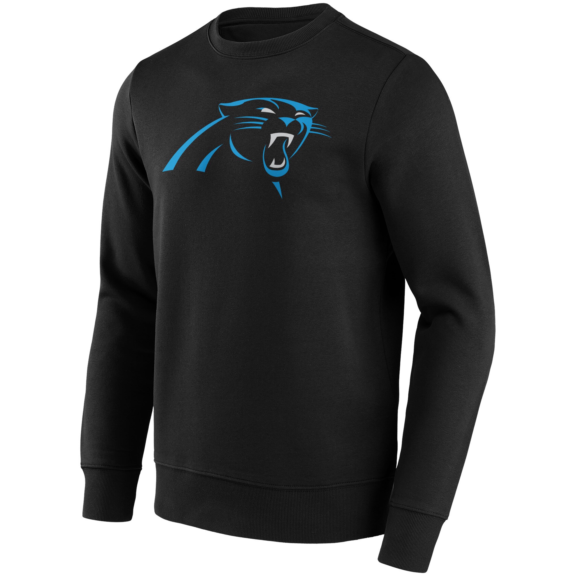 Carolina Panthers Primary Colour Logo Crew Sweatshirt - Mens