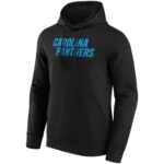 Carolina Panthers Primary Colour Wordmark Hoodie - Mens