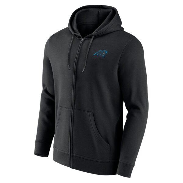 Carolina Panthers Primary Logo Full Zip Hoodie - Mens - Image 2