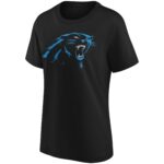 Carolina Panthers Splatter Graphic T-Shirt - Womens