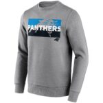 Carolina Panthers Square Off Crew Sweatshirt - Mens