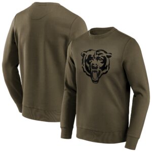 Chicago Bears Fashion Preferred Logo Crew Sweatshirt - Big & Tall - Mens