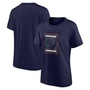 Chicago Bears Hometown to London T-Shirt - Womens