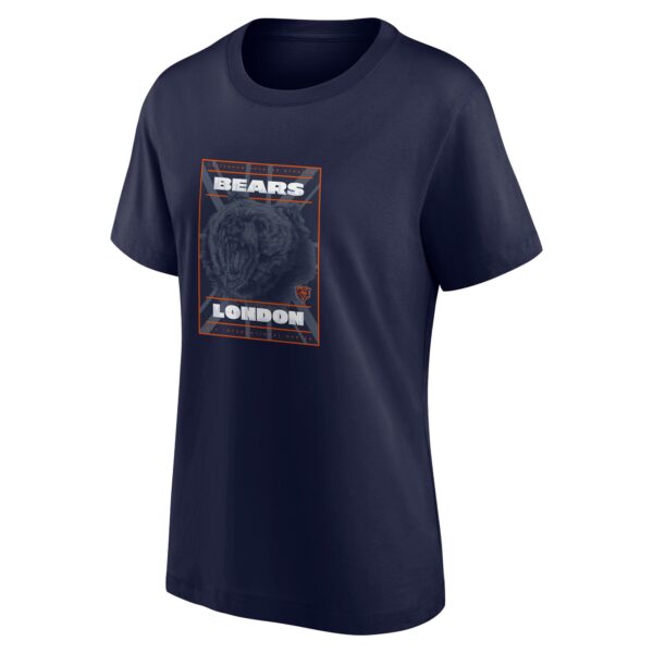 Chicago Bears Hometown to London T-Shirt - Womens - Image 2