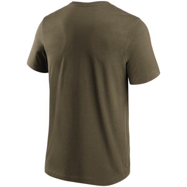 Chicago Bears Khaki Colour Pop Graphic T-Shirt - Mens - Image 2
