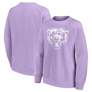 Chicago Bears Mono Logo Graphic Oversized Crew Sweatshirt - Womens