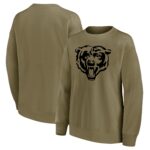 Chicago Bears Mono Logo Graphic Oversized Crew Sweatshirt - Womens
