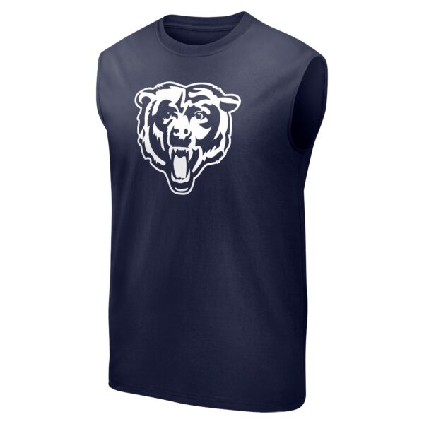 Chicago Bears Mono Logo Graphic Tank Top - Mens - Image 2