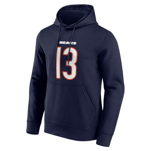 Chicago Bears Name & Number Graphic Hoodie - Keenan Allen 13 - Mens - Image 2