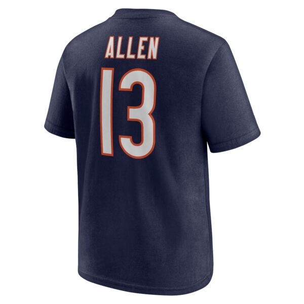 Chicago Bears Name & Number Graphic T-Shirt - Keenan Allen 13 - Youth - Image 3
