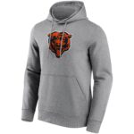 Chicago Bears Neutral Colour Logo Hoodie - Mens - Big & Tall