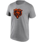 Chicago Bears Neutral Colour Logo T-Shirt - Mens - Big & Tall