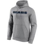 Chicago Bears Neutral Colour Wordmark Hoodie - Mens - Big & Tall