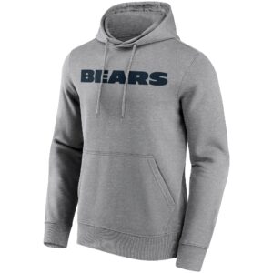 Chicago Bears Neutral Colour Wordmark Hoodie - Mens - Big & Tall