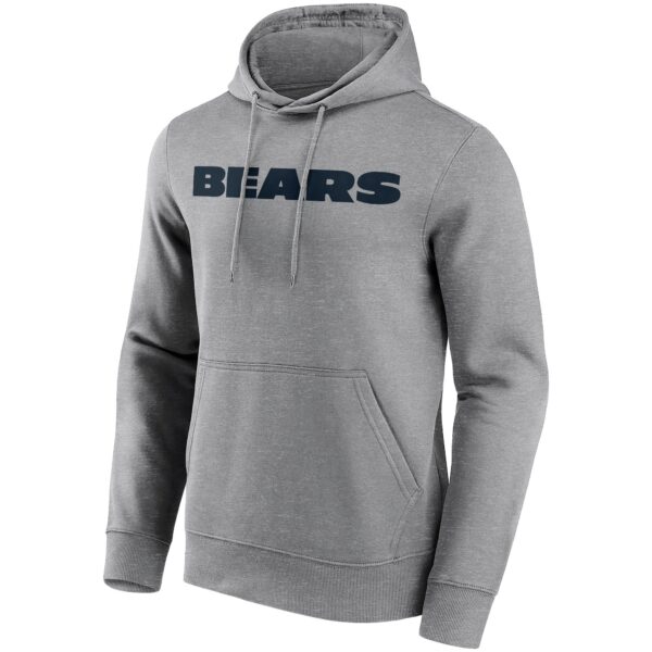 Chicago Bears Neutral Colour Wordmark Hoodie - Mens