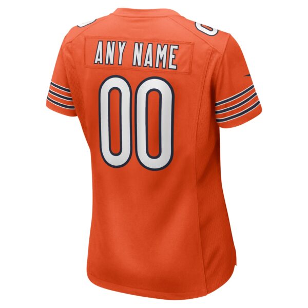 Chicago Bears Nike Alternate Game Jersey - Custom - Womens - Image 3